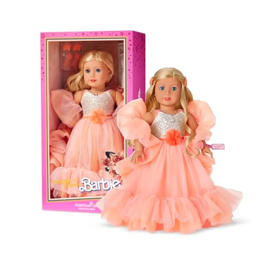 

, 18-inch Doll, Peaches 'n Cream Collector Doll with Hair, for Ages 8+