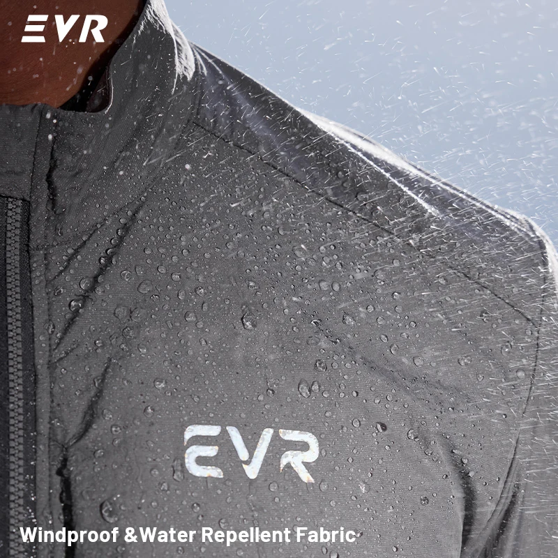 EVR Cycling Windbreaker Spring and Autumn Men's Road Bike Thin Jacket Windproof Waterproof Breathable Outdoor MTB Cycling Jacket