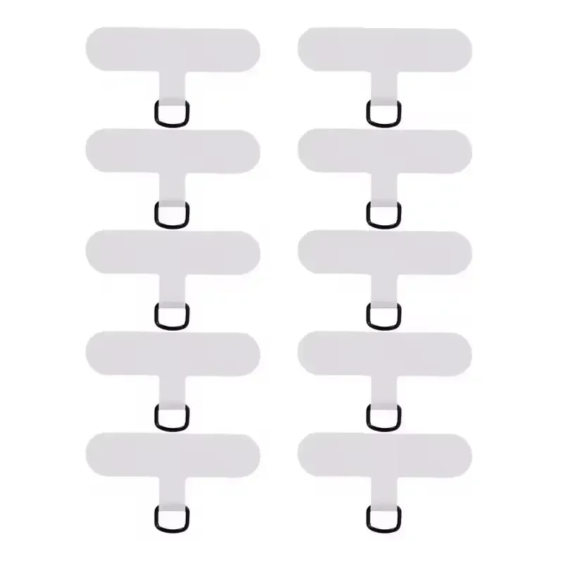 10/5/1 Stück Universelles TPU Handy Anti-Verlust-Lanyard Kartenhalter Nylon Abnehmbares Handy-Hängeband Patch Tether Pad
