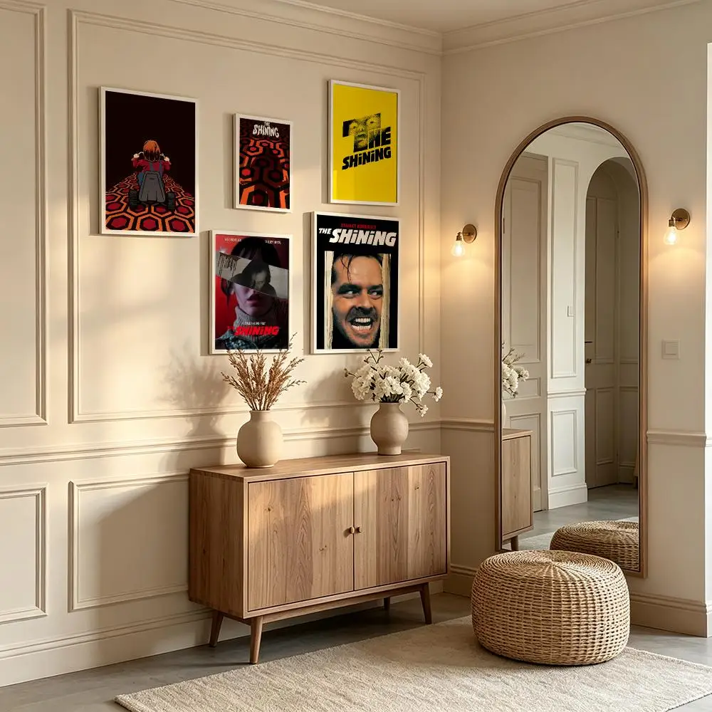 movie The Shining Poster Poster Waterproof HD Unframed Self‑Stick Decor Wall Art for Home Room Decoration Gift