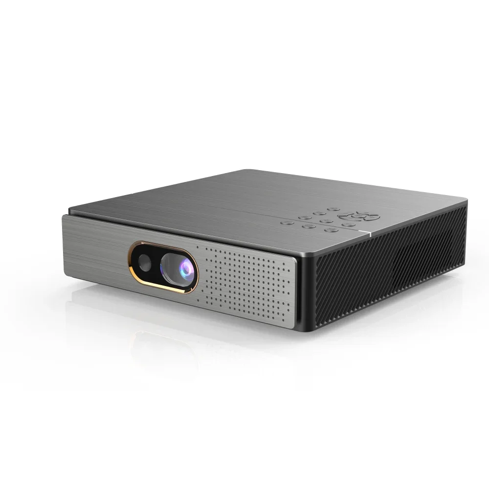 Dlp Projector 4K 2000 Ansi Dlp Mini Draagbare Projector Android 9 2Gb Ram 32Gb Rom Mini Dlp Projector Hd 1080P