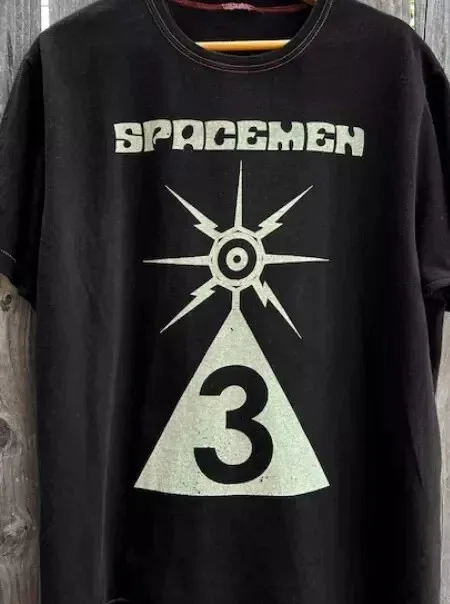 Remake Spacemen 3 graphic short sleeve Shirt unisex men women S-5XL