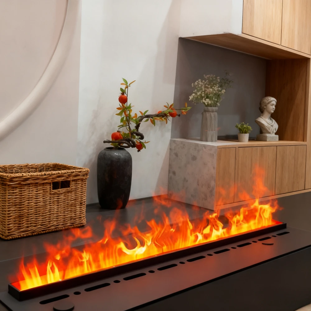 Wasserzerstäubter Kamin 3D Bunte Flamme Eco Smart Home Innendekoration Preis-Performance-Kamin – Bestes Marktangebot