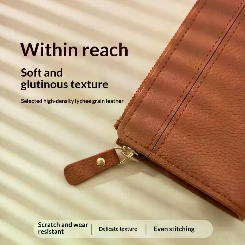 1PC Solid Color PU Leather Small Wallet For Short Simple Women's Purse With Buttons Ultra Thin Credit Card Bag Coin Purse