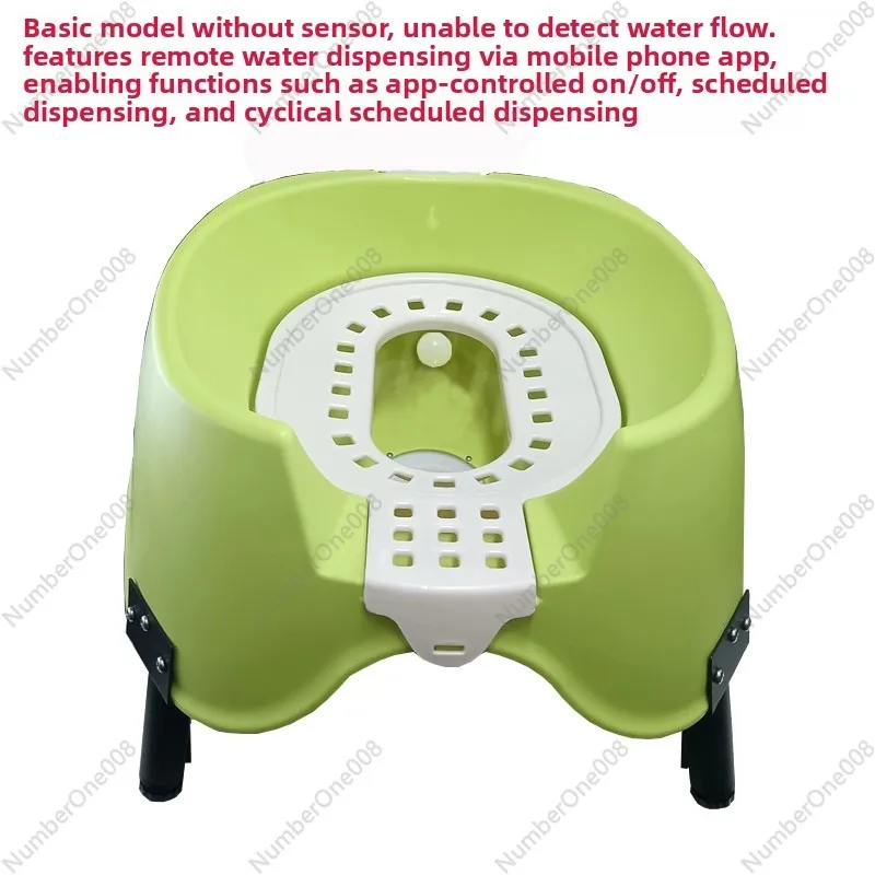 Infrared Induction Automatic Flushing Cat Litter Box Self-Cleaning Toilet with Odor Control for Indoor Pet