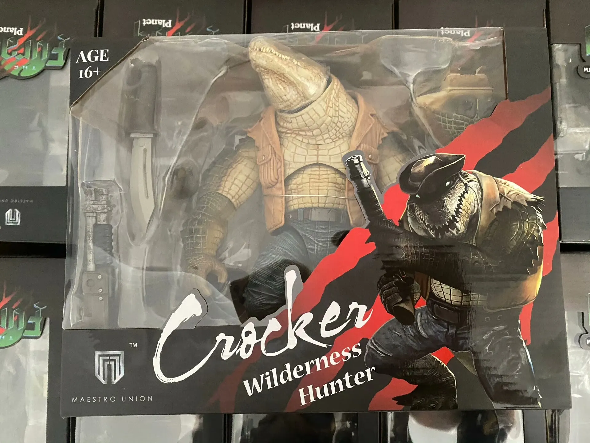 Tyctoys Mu-Fp001 Maestro Union Furay Planet Crocodile Hunter Crocker 1/12 Scale Joint Mobile Action Figure - Wilderness Theme