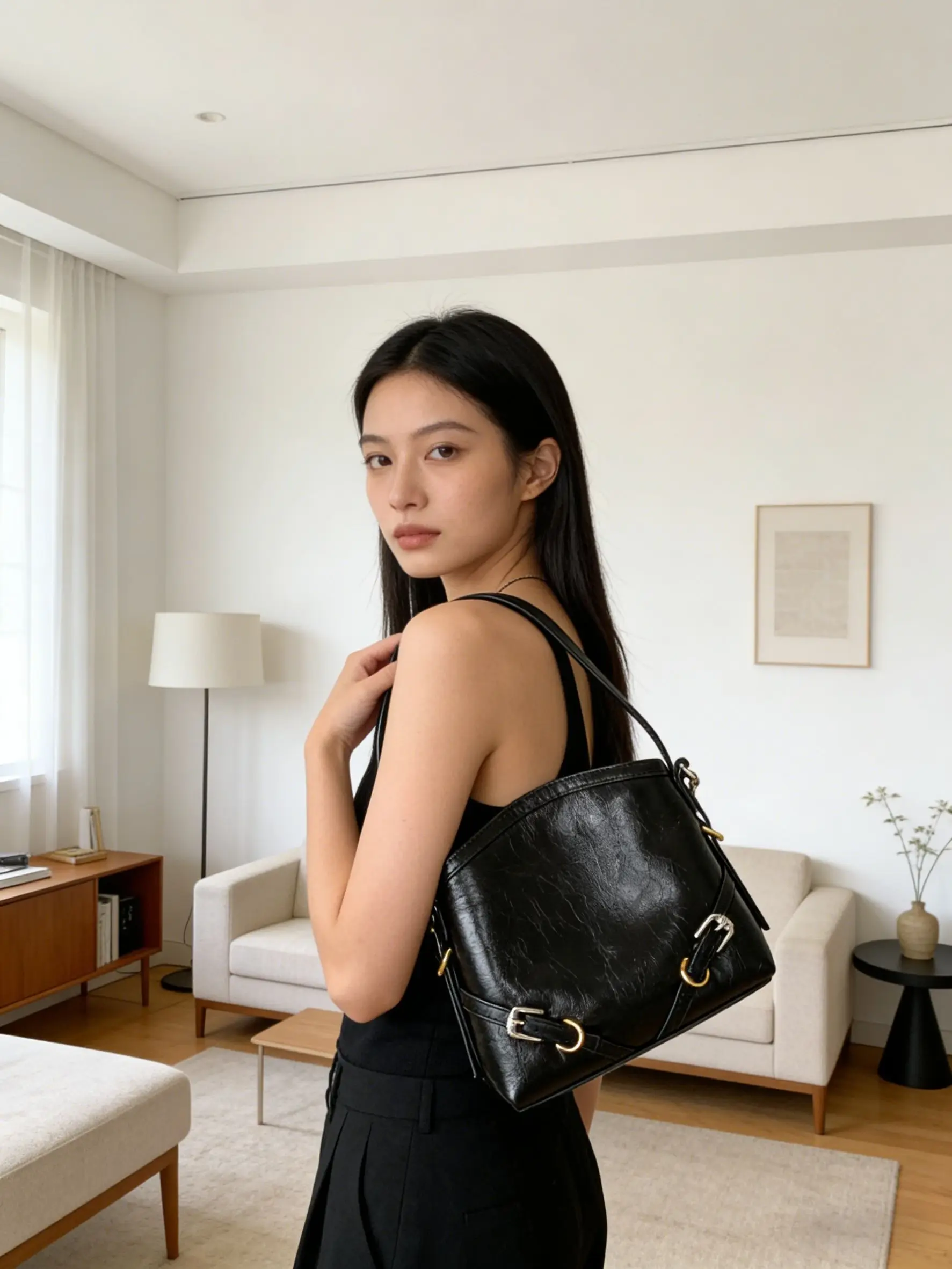 

Новая женская сумка из натуральной кожи, модная универсальная сумка через плечо, роскошная сумка на плечо, люксовая сумка.