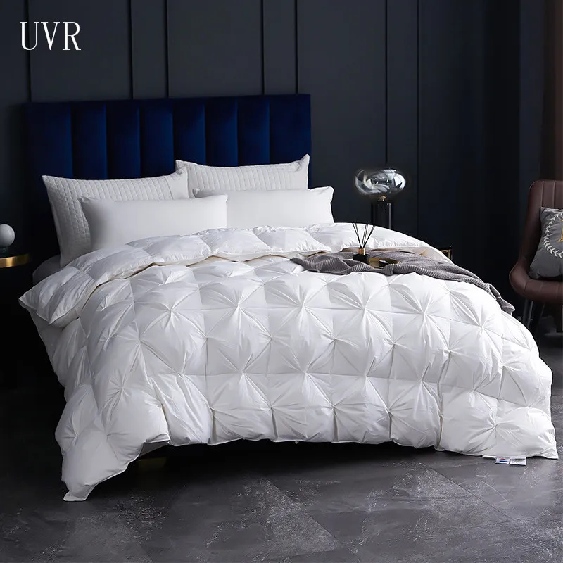 UVR Down Quilt 100% Five-star Hotel With The Same Four Seasons Quilt Core Single Double Warm Goose Down Quilt Authentic