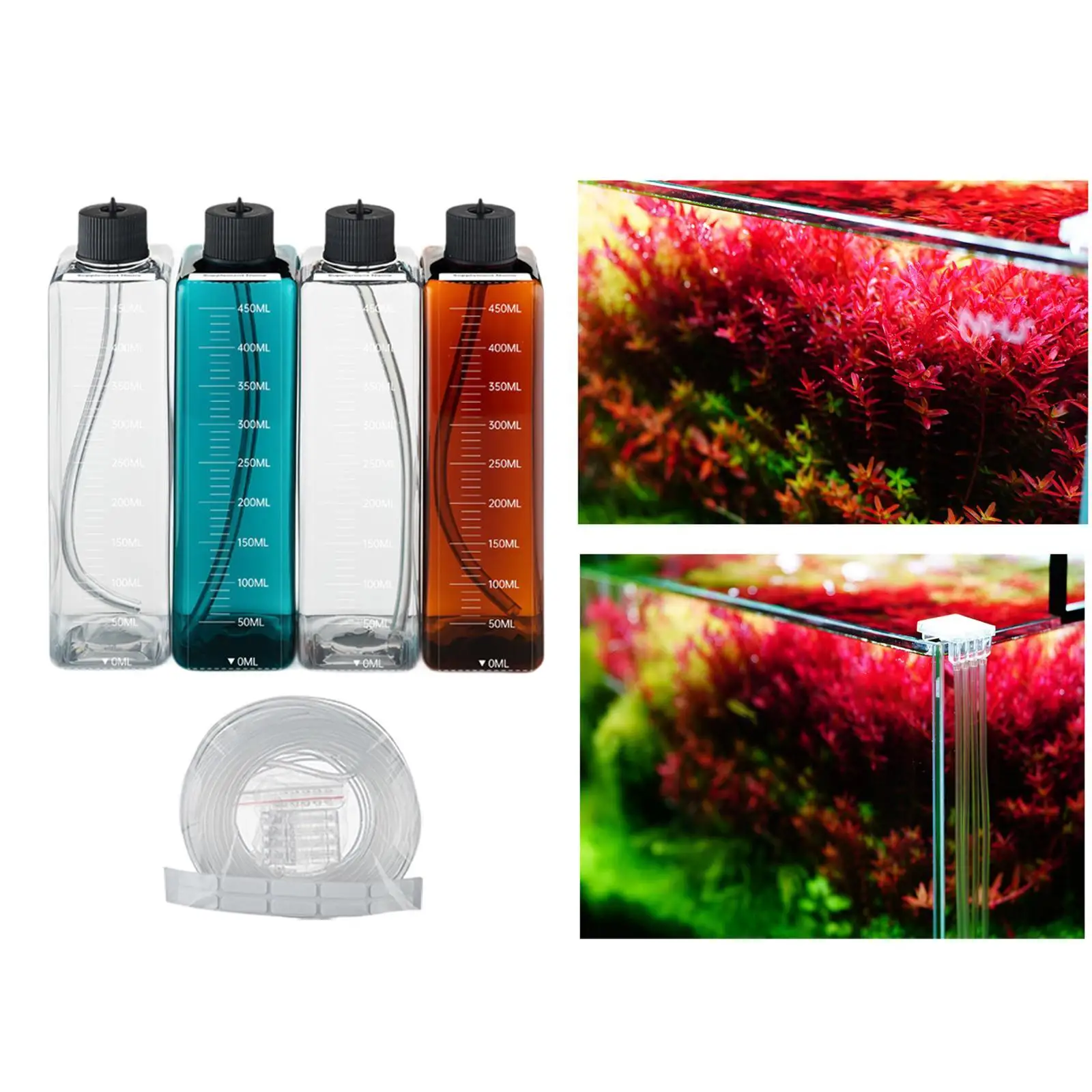 

Простая установка бутылки для титруции емкостью 450 мл для аквариума с травяным резервуаром, аксессуары для лабораторных и исследований