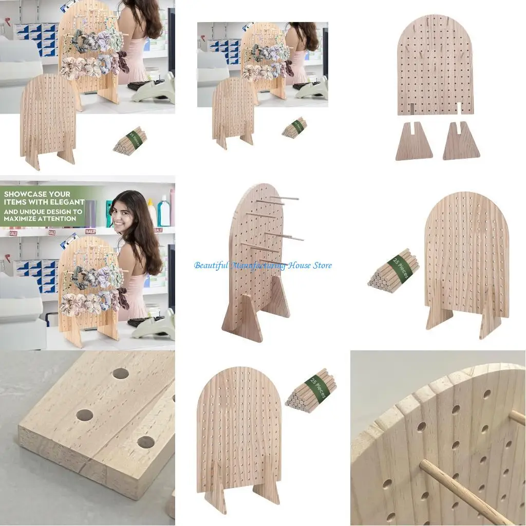 

Э56А Стильная деревянная подставка для организации таблицы стеллажа для сережек и мелких предметов