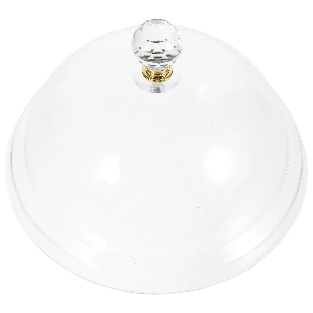 

26cm Clear Cake Dome Cover Practical and for Dessert and Fruit Plate Cake Cover Food Covers for Outside