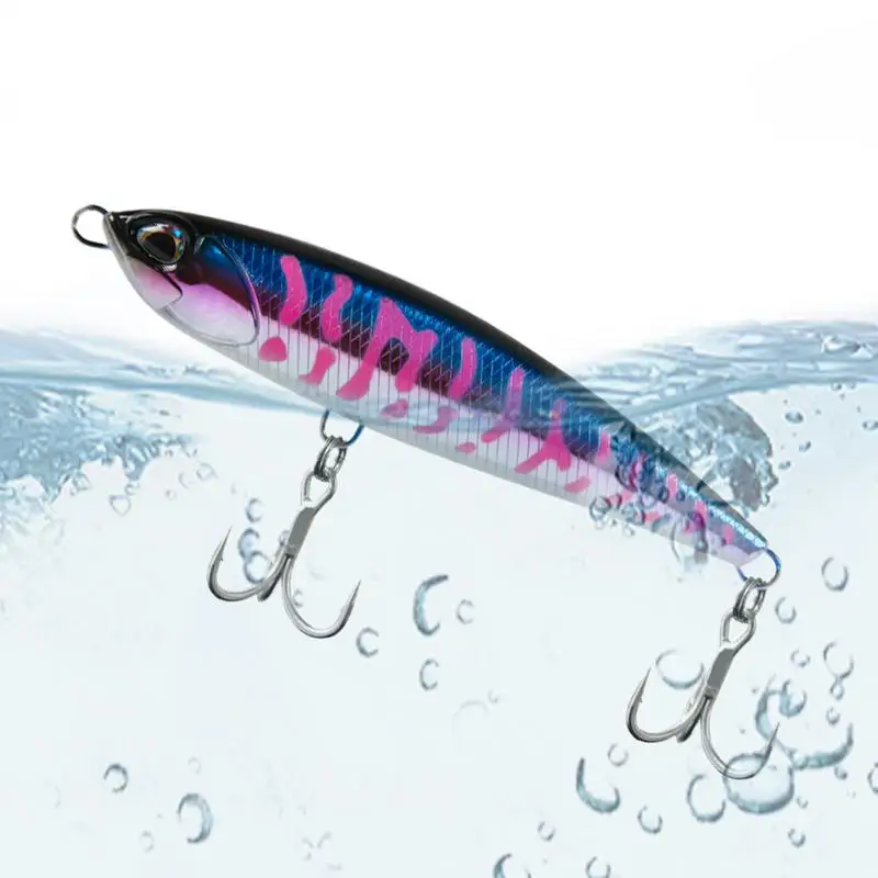 

Медленно тонущая приманка-карандаш, многоразовые рыболовные приманки, длина 5,71 дюйма, приманка для заброса, красочные наборы рыболовных снастей для всех водных слоев