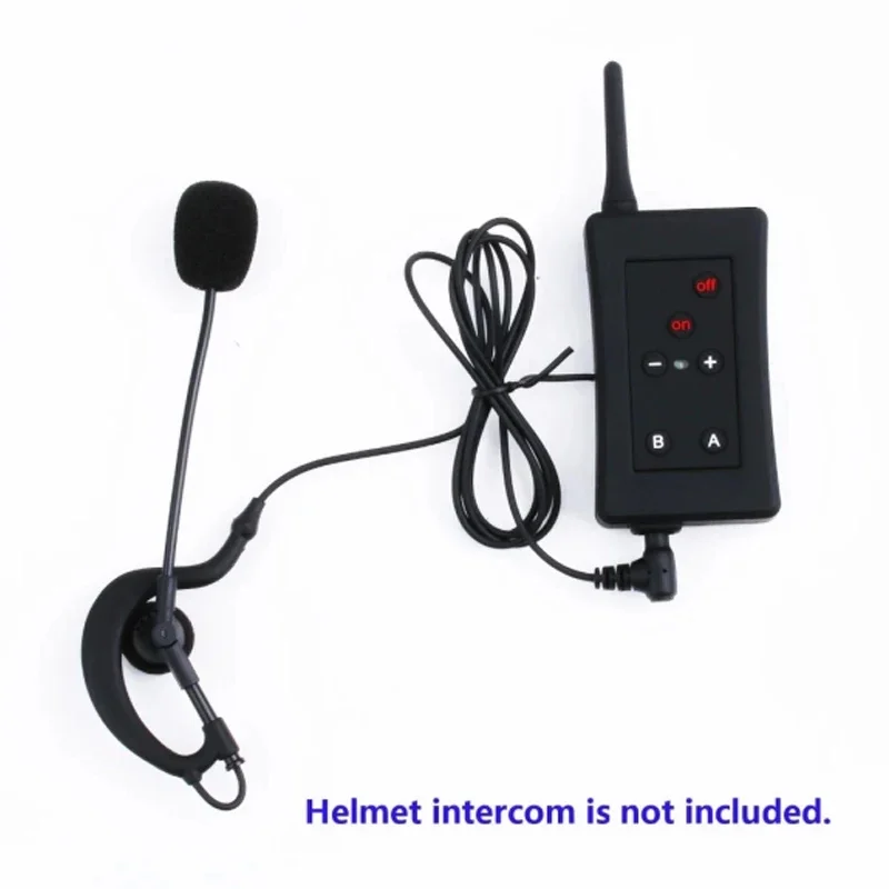 1Pcs 3.5mm Ear-hook Headphones For EJEAS FBIM V6 V6C V4 V4C Referee Intercom