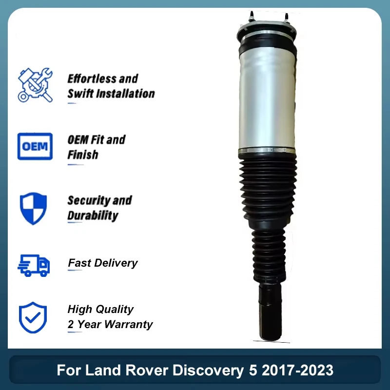 

Fit Land Rover Discovery 5 2017-2023 Front Right Air Shock Strut LR081560 No VDS LR081560 LR123641 Air Shock Absorber Suspension