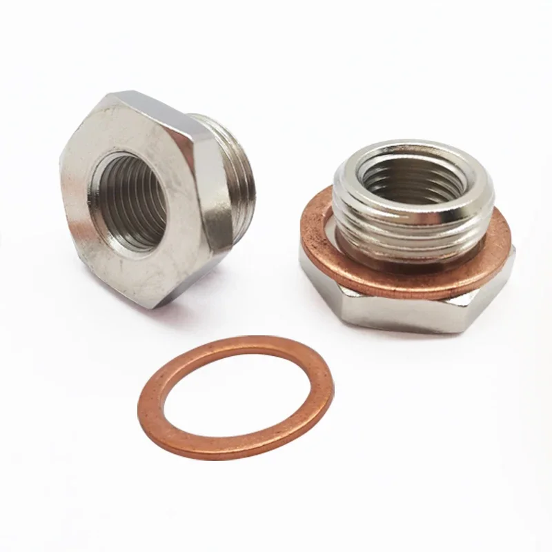 Oxygen Sensor Connection Kit M12X1 25 to M18X1 5 Universal Fit Corrosion Resistant for Cars