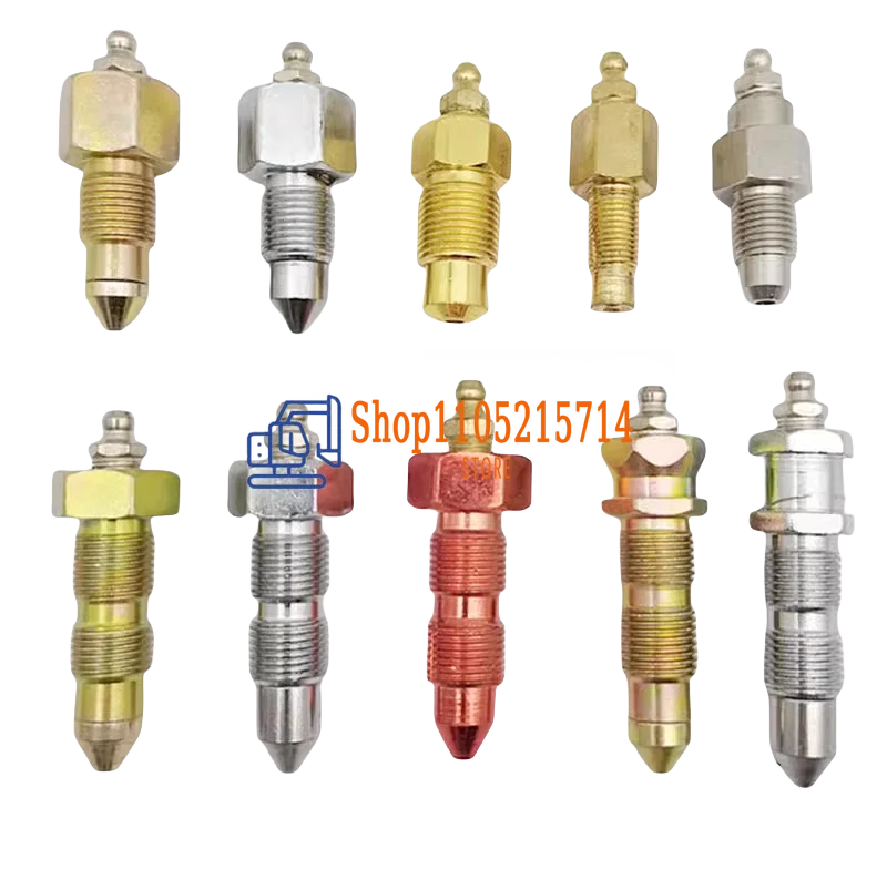 Excavator Chain Spout for Hitachi Sany Doosan Oil Filling Valve Track Tensioning Cylinder Check Valve Compatible With