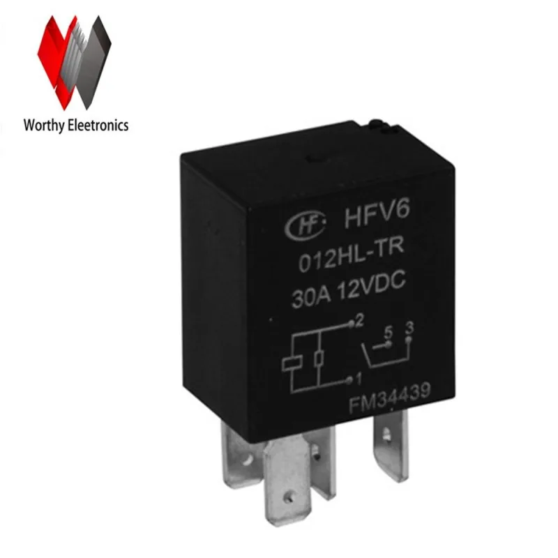 

Free shiping wholesale 10pcs/lot relay HFV6-012HL-TR