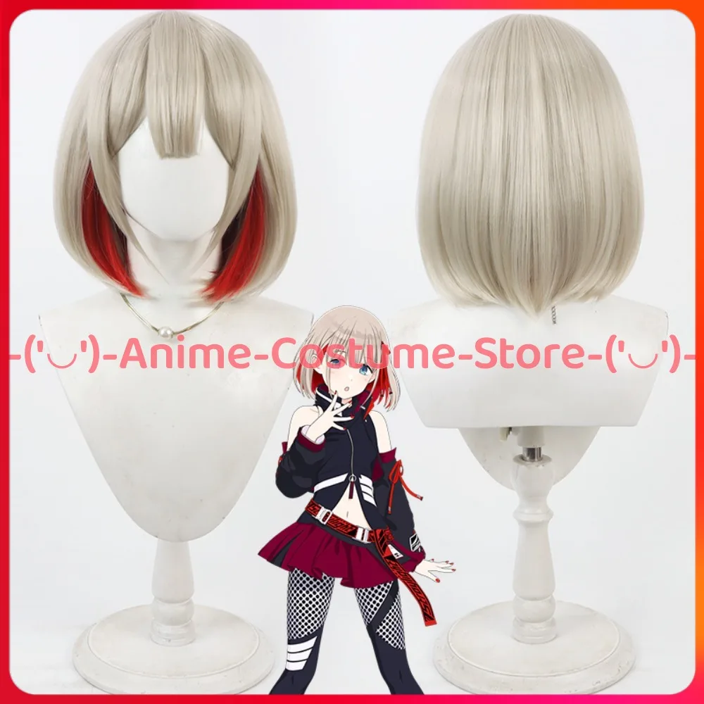 

Idolmaster блестящие цвета Serizawa Asahi косплей парик аниме игровой персонаж Хэллоуин карнавальный костюм для вечеринки парики синтетические волосы