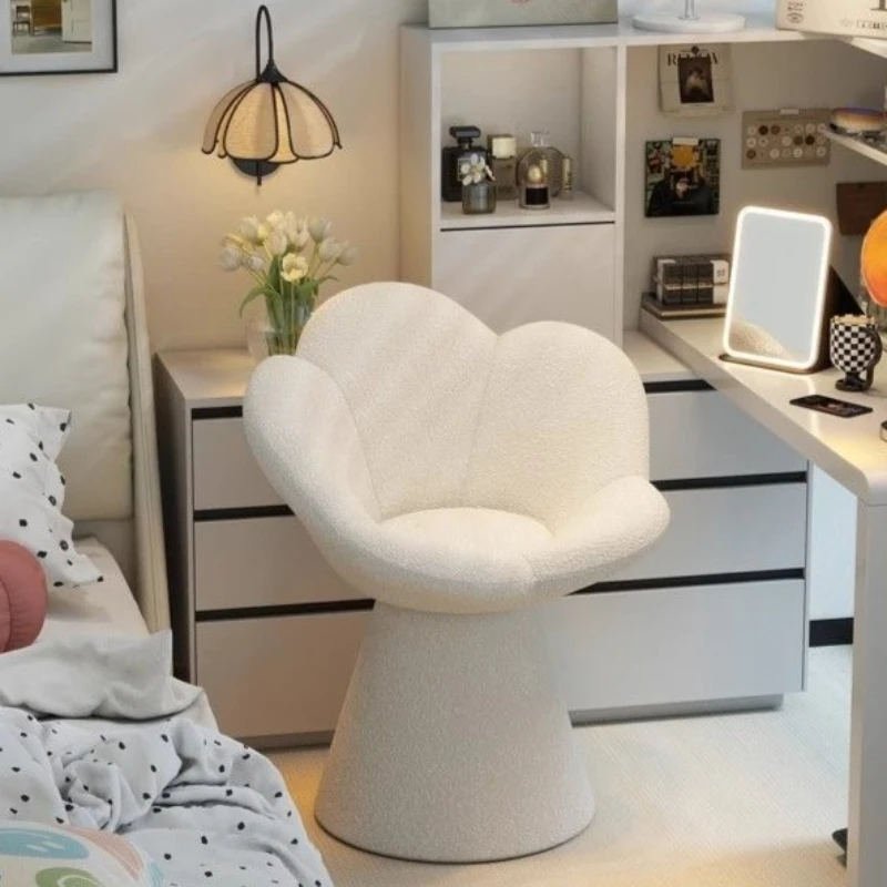 Minimalistisches Design, Schminkstuhl, fortschrittlicher kreativer neuer Stil, Schminkstuhl, Wohnzimmer, Hotelmöbel, Silla Escritorio Ls40szy