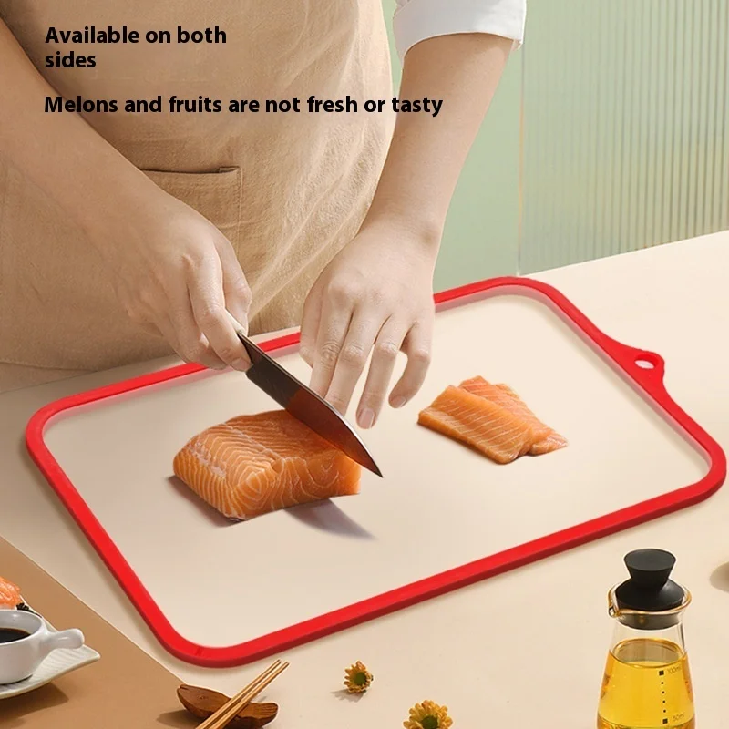 

The New Transparent Tempered Glass Cutting Board Vegetable And Cooked Food Cutting Board Anti-Mold Double-Sided Chopping Board