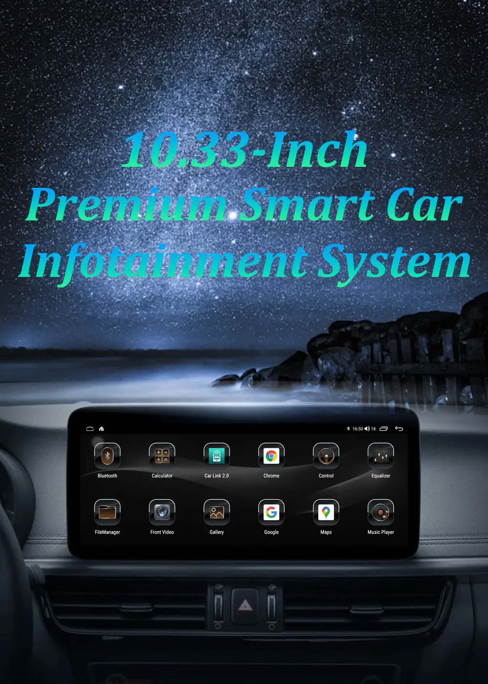 أندرويد 14 واي فاي أدوات Carplay اللاسلكية 10.33 "لسيارة شيفروليه أفيو 2011 - 2013 راديو السيارة الوسائط المتعددة مشغل فيديو الملاحة لتحديد المواقع