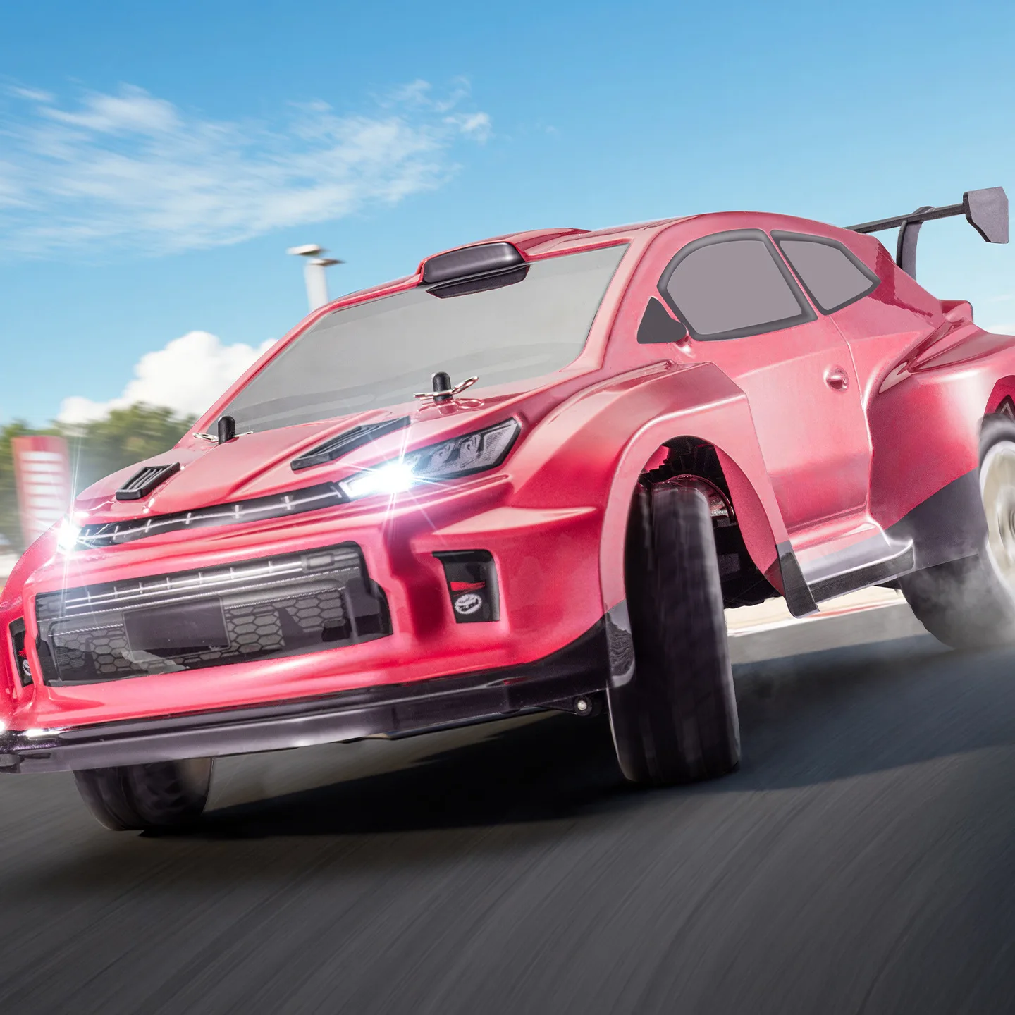 1:12 Full Scale Remote Control Car Upgrade Version Three Years Four-Wheel Drive Drifting Rally Car with Gyroscope SY1204