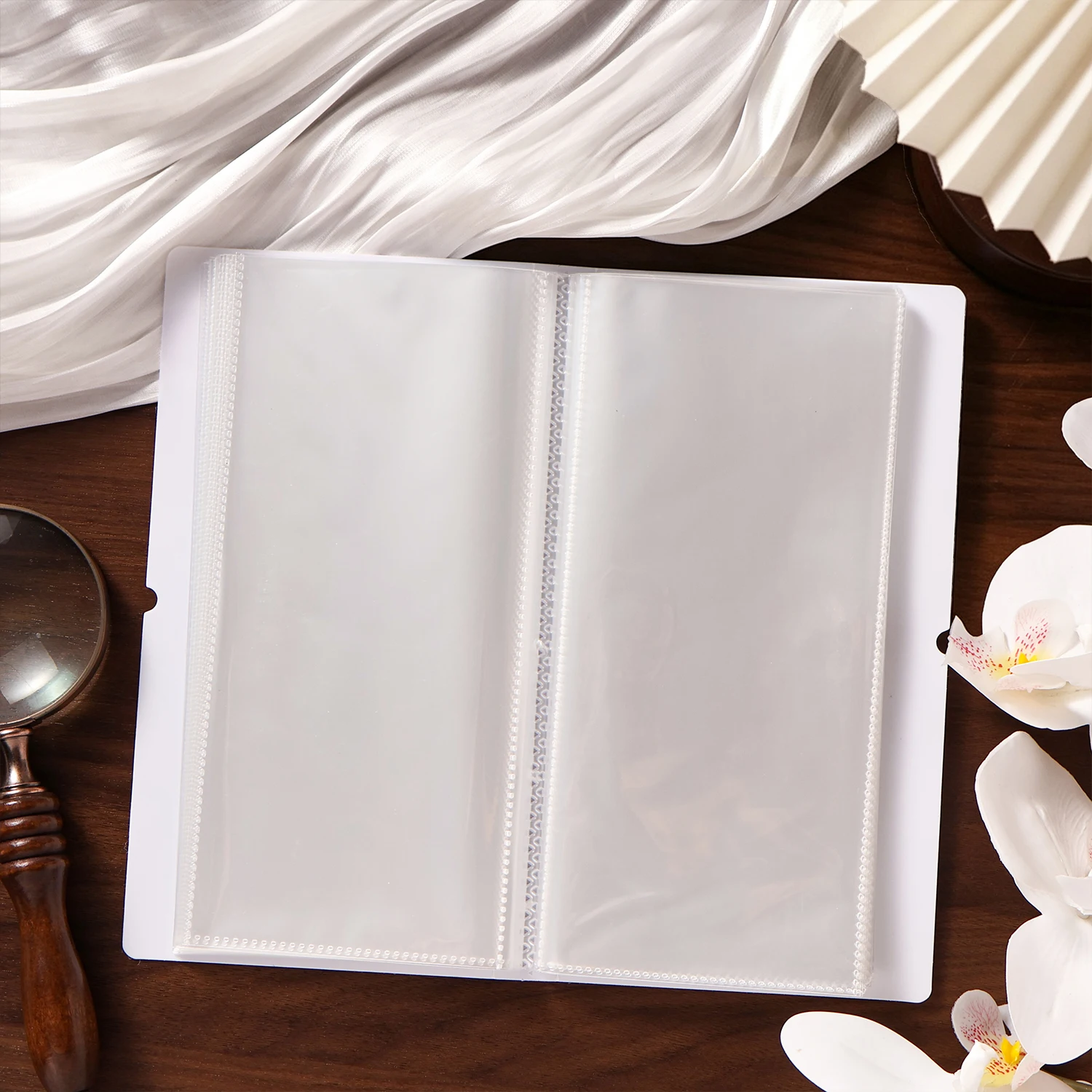 40pcs Flower Diary Series Ins Commemorative Album Star chasing Small Card Album Sticker Storage Album
