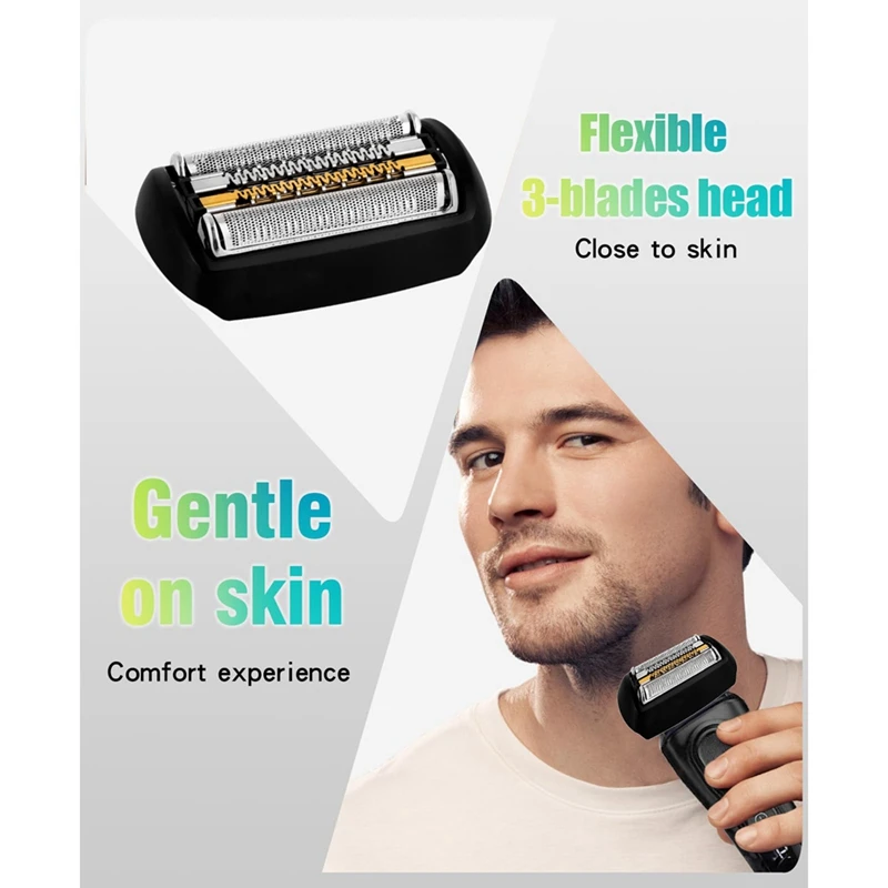 

Сменная бритвенная головка для Braun серии 9, бритва из фольги 9040S, 9080Cc, 9093S, 9095Cc, 9240S, 9242S, 9260S, 9280Cc