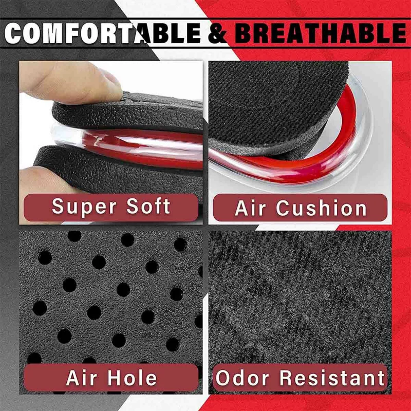 1Pair Height Increase Insole Feet Templates 3/5/7/9cm Variable Height Shoes Insoles Air-Cushioned Shock-Absorbing sports insole