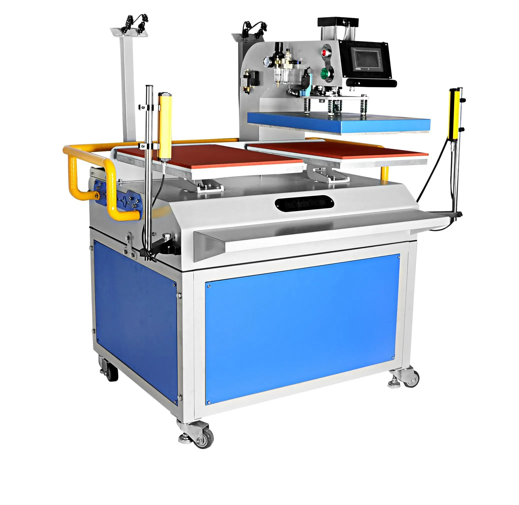 Intelligent Control Automatic Up-Slide Double Station Desktop Heat Transfer Press Machines For 40*60cm