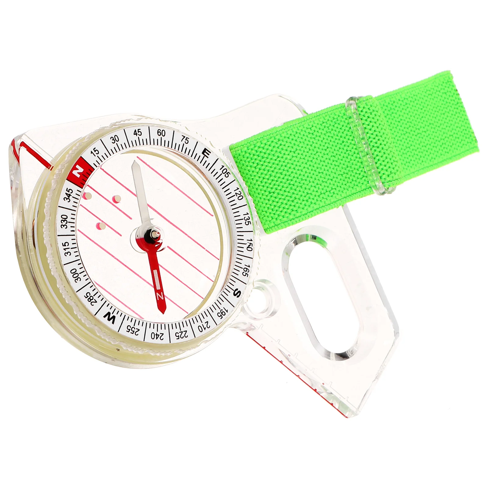 

Acrylic Compass Tool Portable Mini Hiking Thumb-Type Directional Compass For Outdoor Travel Physics Experiment Teaching