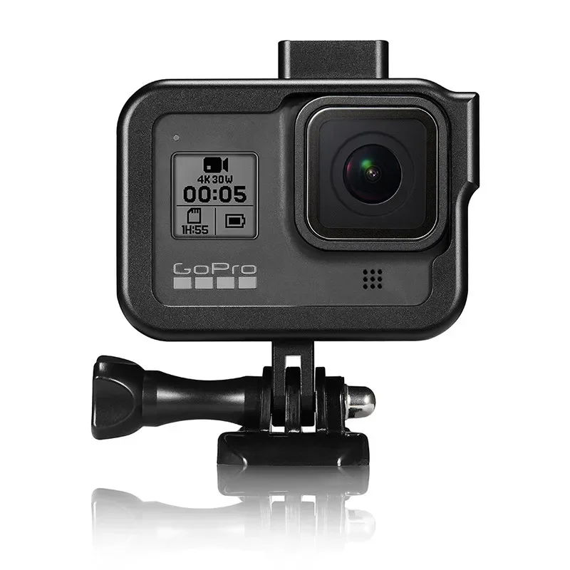 Aluminum Protective Frame Case Anti-falling Border Black frame Housing For GoPro Hero 8 Black Action Camera Accessories