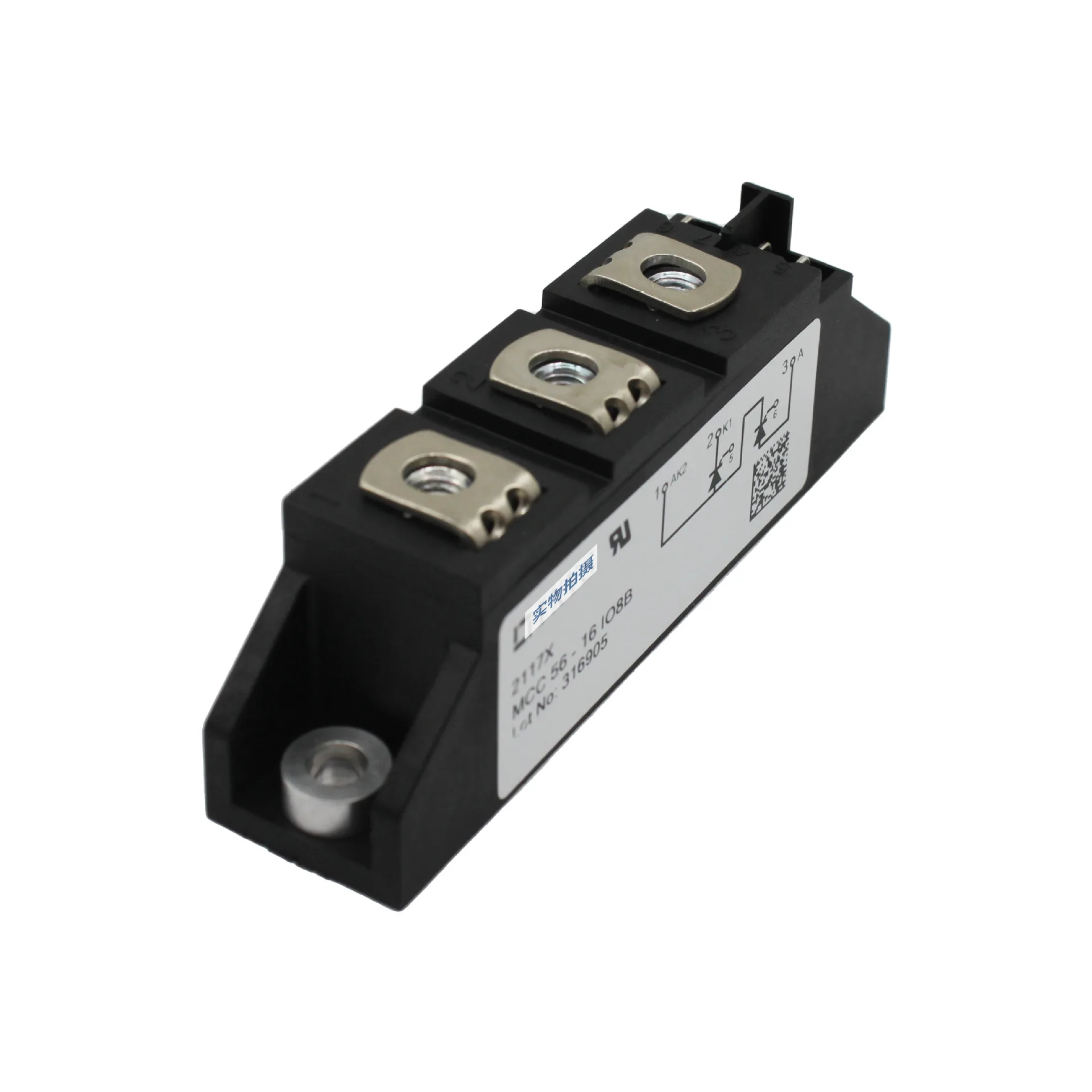 

MCC56-16IO8B three-phase thyristor MCC56-16IO1B thyristor thyristor direct supply