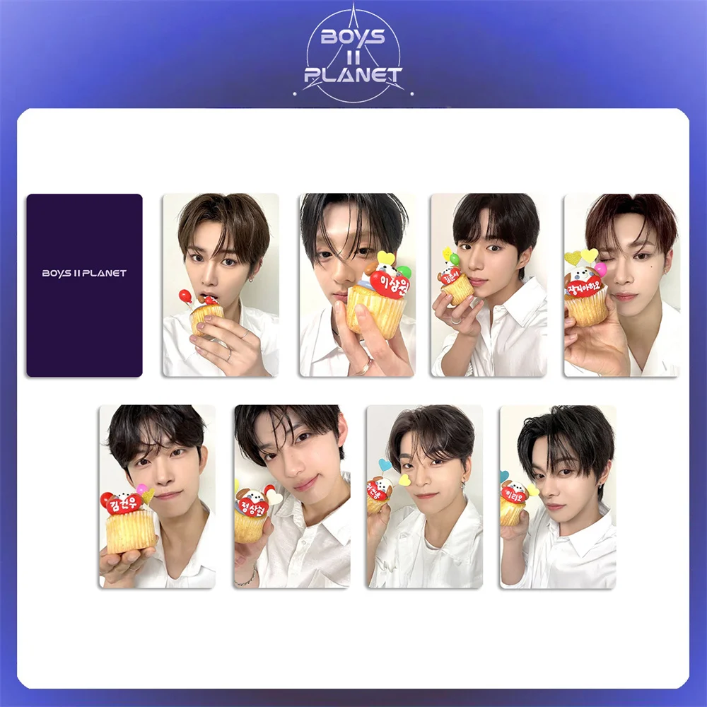 8Pcs/Set ALD1 HD Photocards Double Sides Glossy LOMO Cards JUNSEO ARNO LEO GEONWOO SANGWON XINLONG ANXIN SANGHYEON Postcard