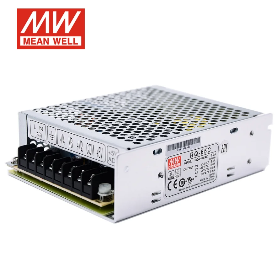 MEAN WELL RQ-65 RQ-65B RQ-65C RQ-65D Quad Output Switching Power Supply