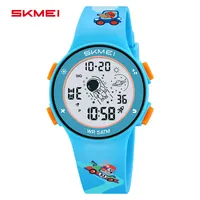SKMEI 2267 Waterproof Cartoon Children Digital Watch Sports Countdown Kids Wristwatches Shockproof Boy Girl Alarm Clock Reloj