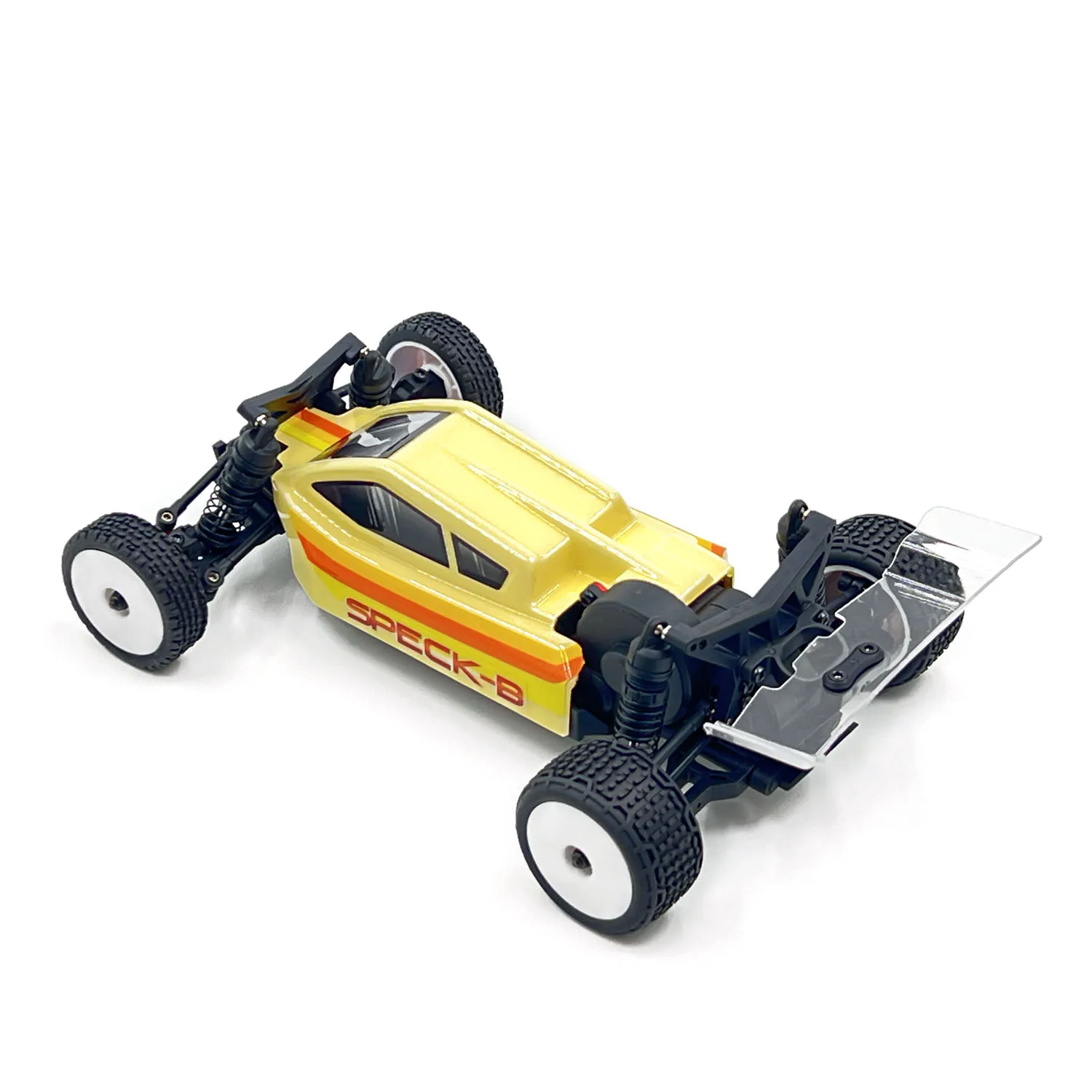 Samochód RC Off Road 1/24 Hobby Plus Zdalnie Sterowany Buggy Pustynny RWD Silnik Szczotkowy Speck-B ESC Flysky Bateria Bez Świateł Dźwięku RTR