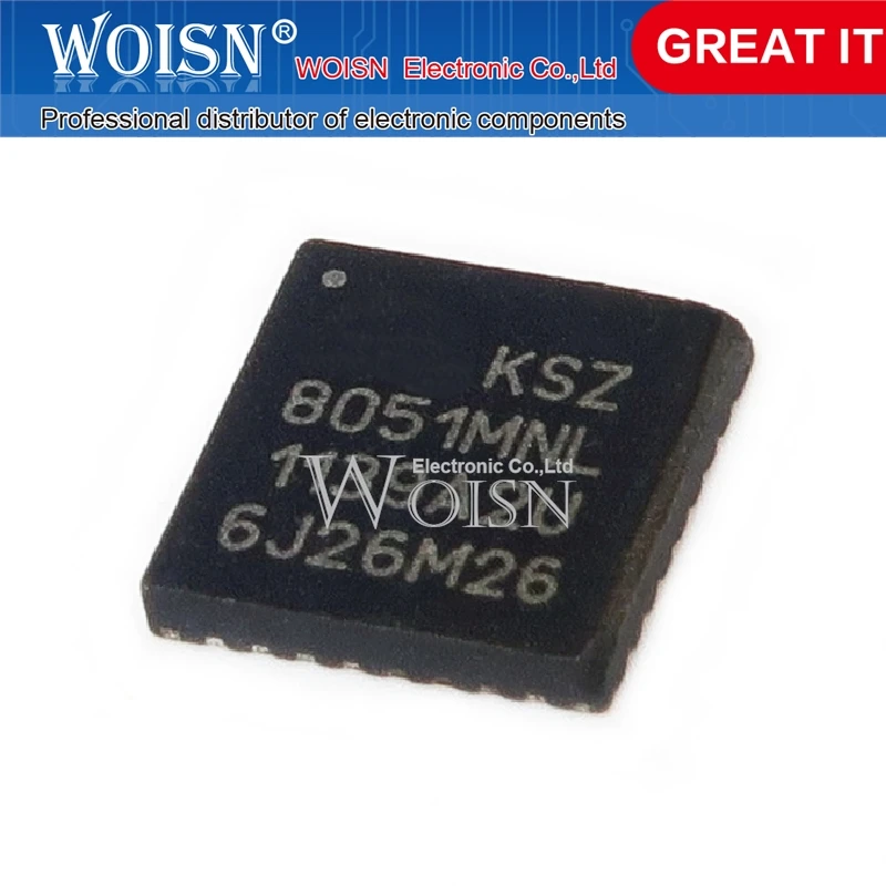 

5pcs/lot KSZ8051MNL KSZ8051 QFN-32 In Stock