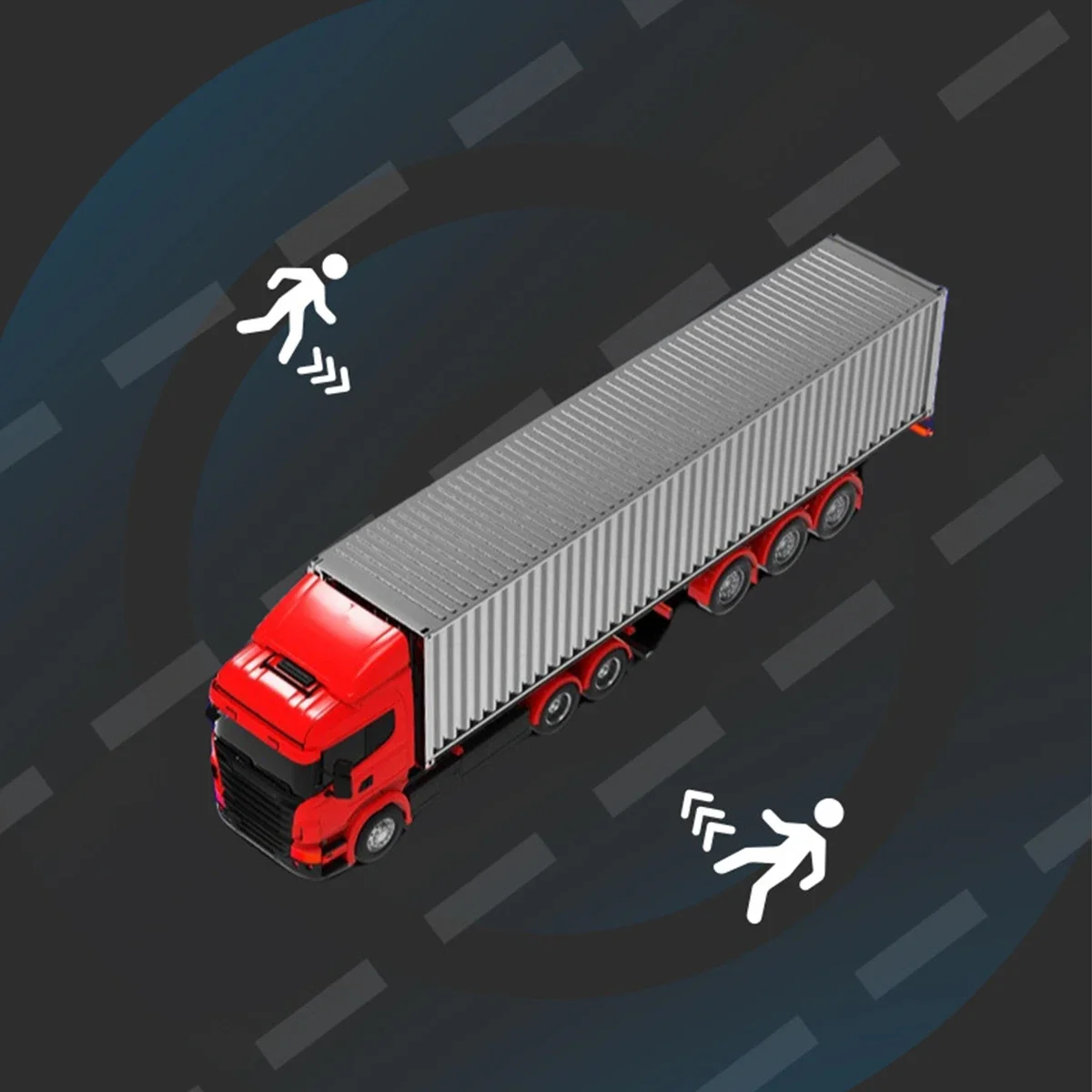 Truck 10.1 inch AI BSD Pedestrian Detection 256G/2T Recording Fleet Management 4G GPS Truck System