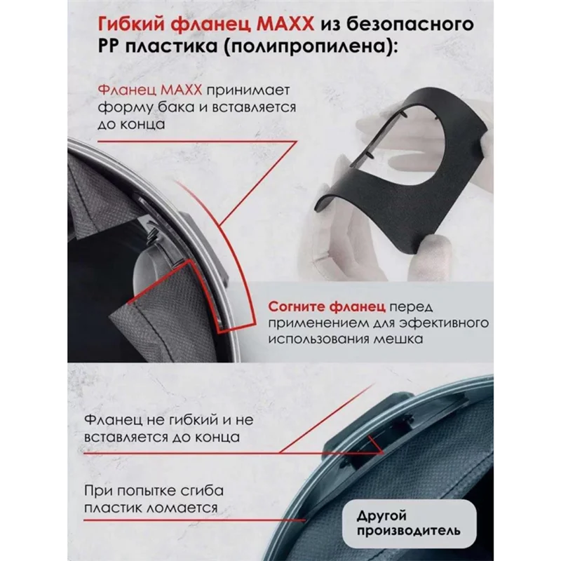 Piezas de aspiradora de 9M, bolsa de tela para polvo, bolsa de filtro lavable para Karcher WD4 WD5 WD6, piezas de aspiradora Premium, accesorios Beig