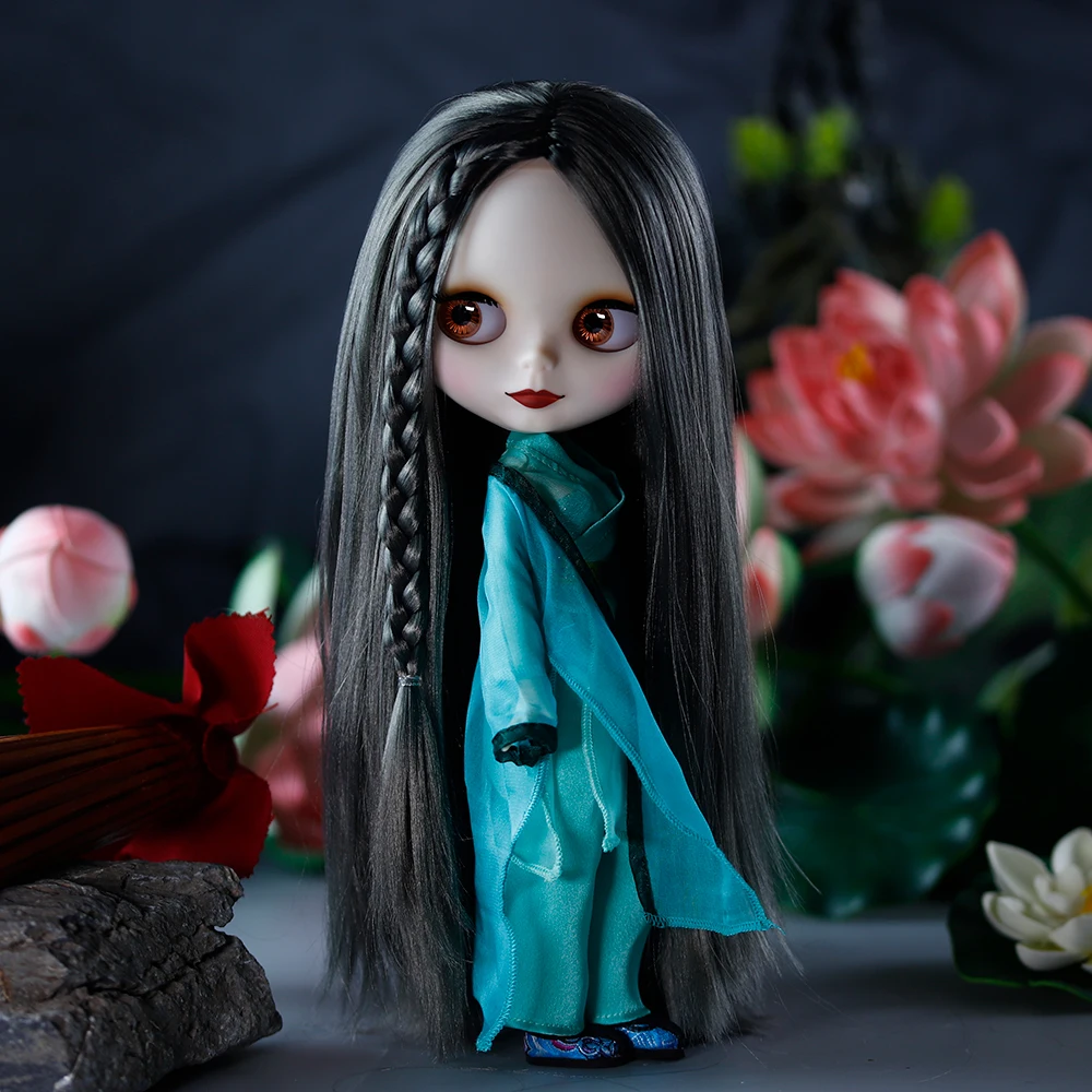 ICY DBS Blyth Gonna 1/6 BJD Serpente Verde Serpente Bianco Costume Set da Cinque Pezzi Anime Girl Toy Regalo SD