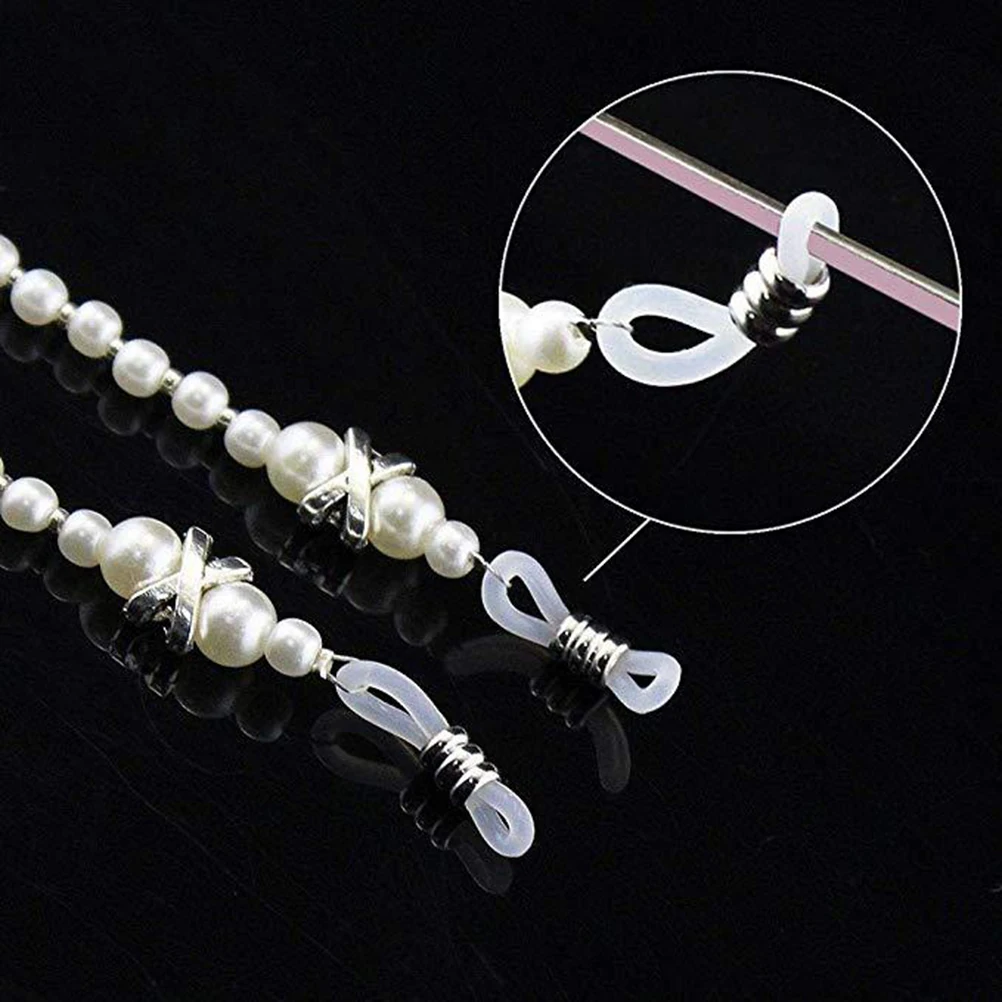 

2Pcs Eyeglasses Chain Fashion Glasses Holder Strap Eyewear Safety Cord Retainer Lanyard