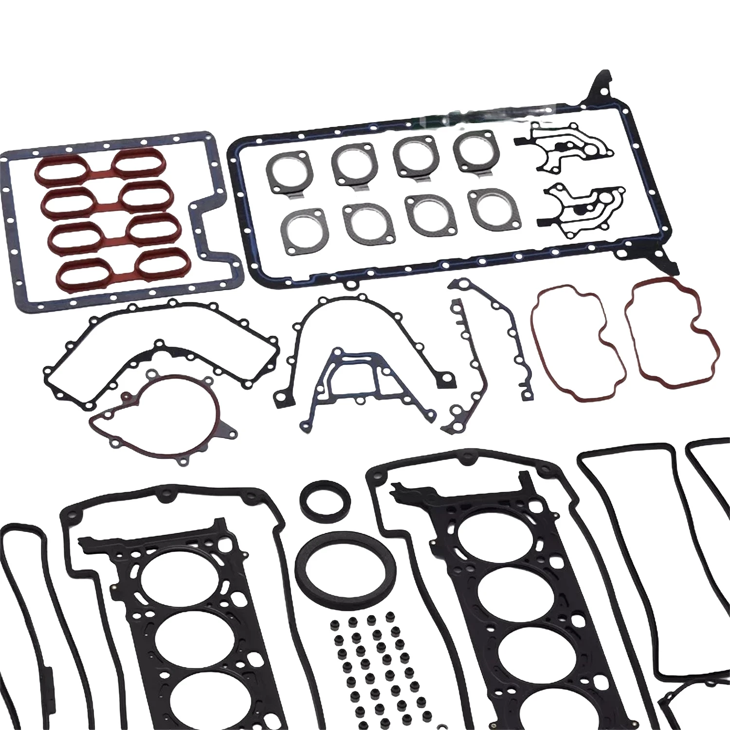 1set Engine Seals Gaskets Kit For BMW X5 540i 740i 840Ci E38 E39 E53 4.4L V8 M62B44 For Land Rover OE# 11121433477 61-31370-00