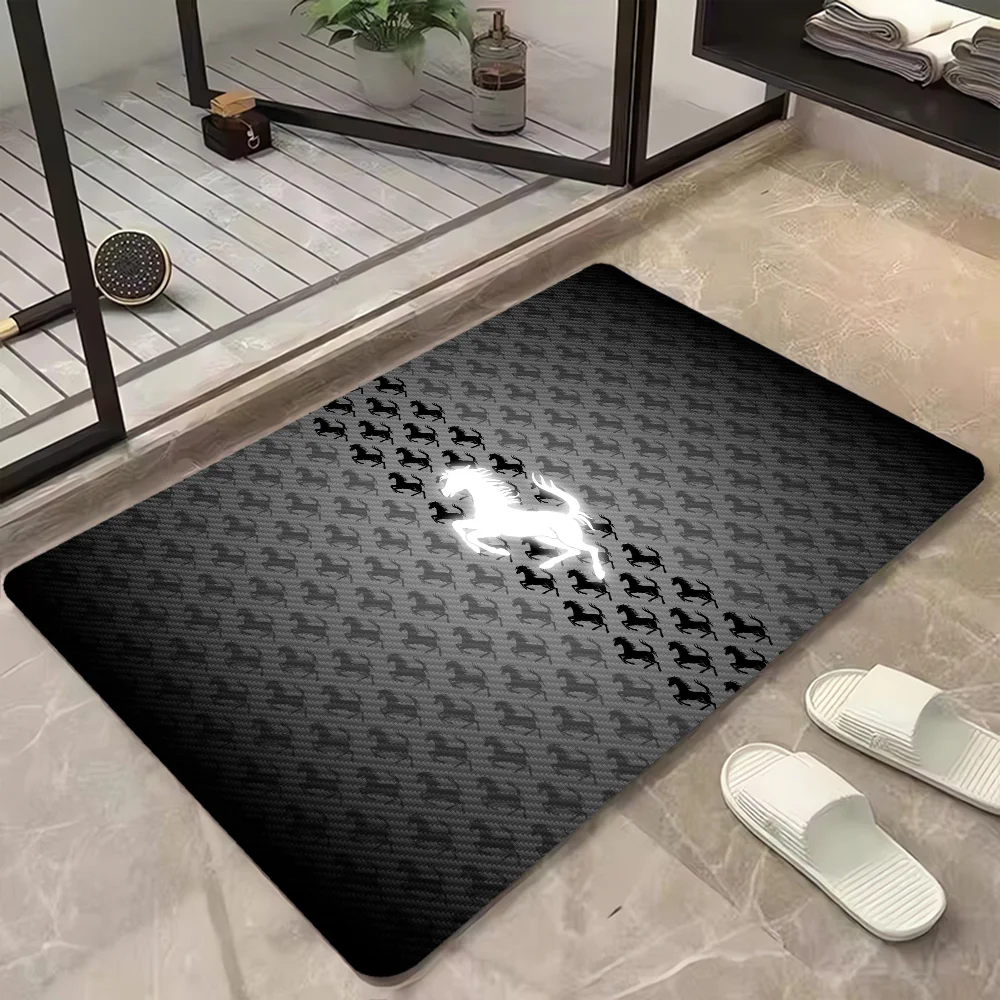 Non-slip Mat F-FerrariS Main Door Entry Mat Room Mats Home Rugs Choice Carpet Entrance Doormat Foot Kitchen Floor Bathroom Bath