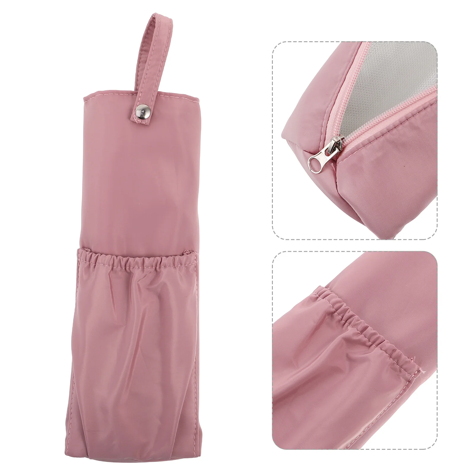 

Heat Resistant Curling Iron Bag Waterproof Hanging Sleeve for Hair Wand Travel Portable Tool Organizer Case Styling Care