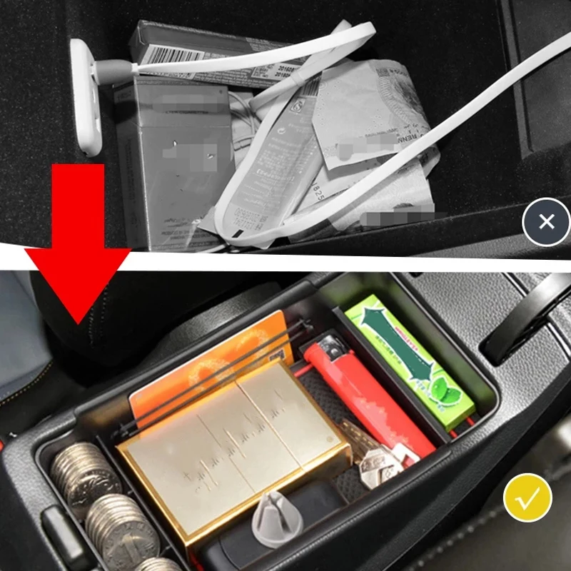 Auto Organizer Zubehör für Toyota Prius xw30 30 zvw30 zvw35 2014-2018 Armlehne Aufbewahrung sbox Verstauen Aufräumen Münz kasten