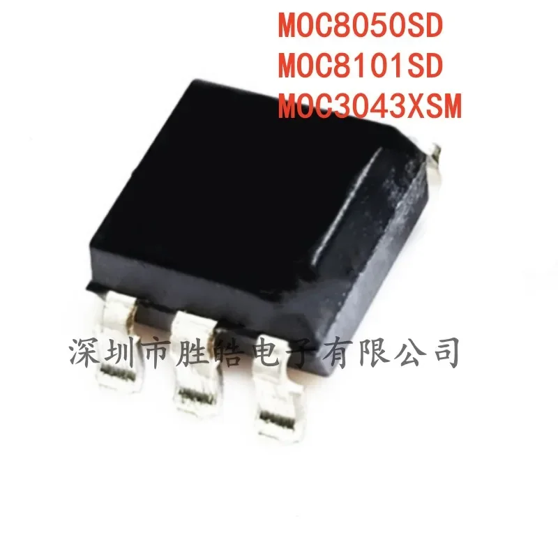 

(5PCS) NEW MOC8050SD / MOC8101SD / MOC3043XSM Optocoupler Isolator SOP-6 Integrated Circuit