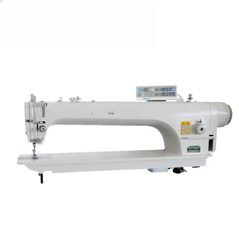 Split automatic thread cutting long arm machine computer sewing machine hand push template machine