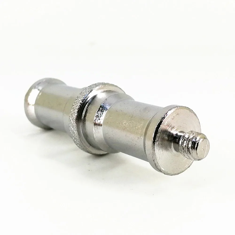 Металлический винт-адаптер для фотовспышки 1/4 3/8 дюйма