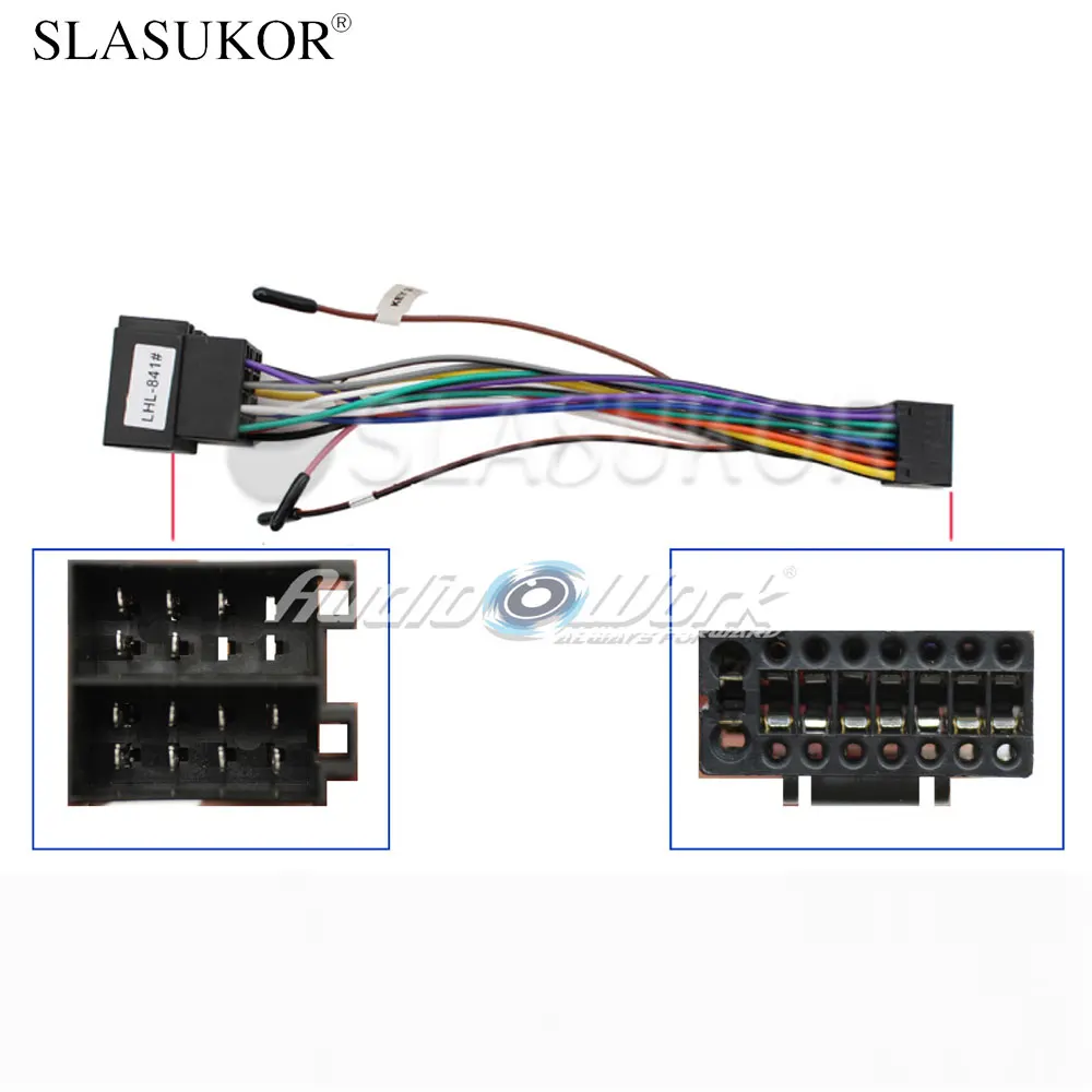 16PIN Car Radio Cab…